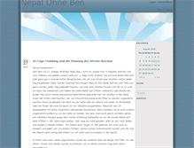 Tablet Screenshot of nepal-ohne-ben.blogieren.com