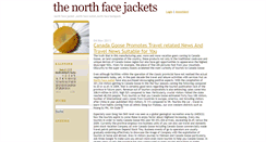 Desktop Screenshot of northfacejackets.blogieren.com